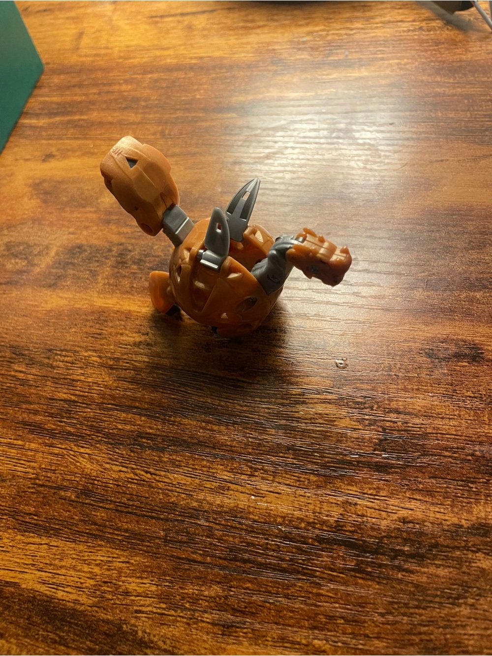 Brown Dragon Transforming Toy - Kids Toy